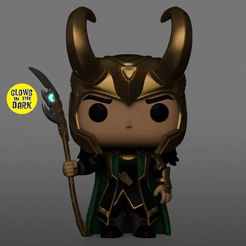 Funko Marvel Studios Avengers Loki Glow in the Dark Pop! Vinyl Figure Exclusive