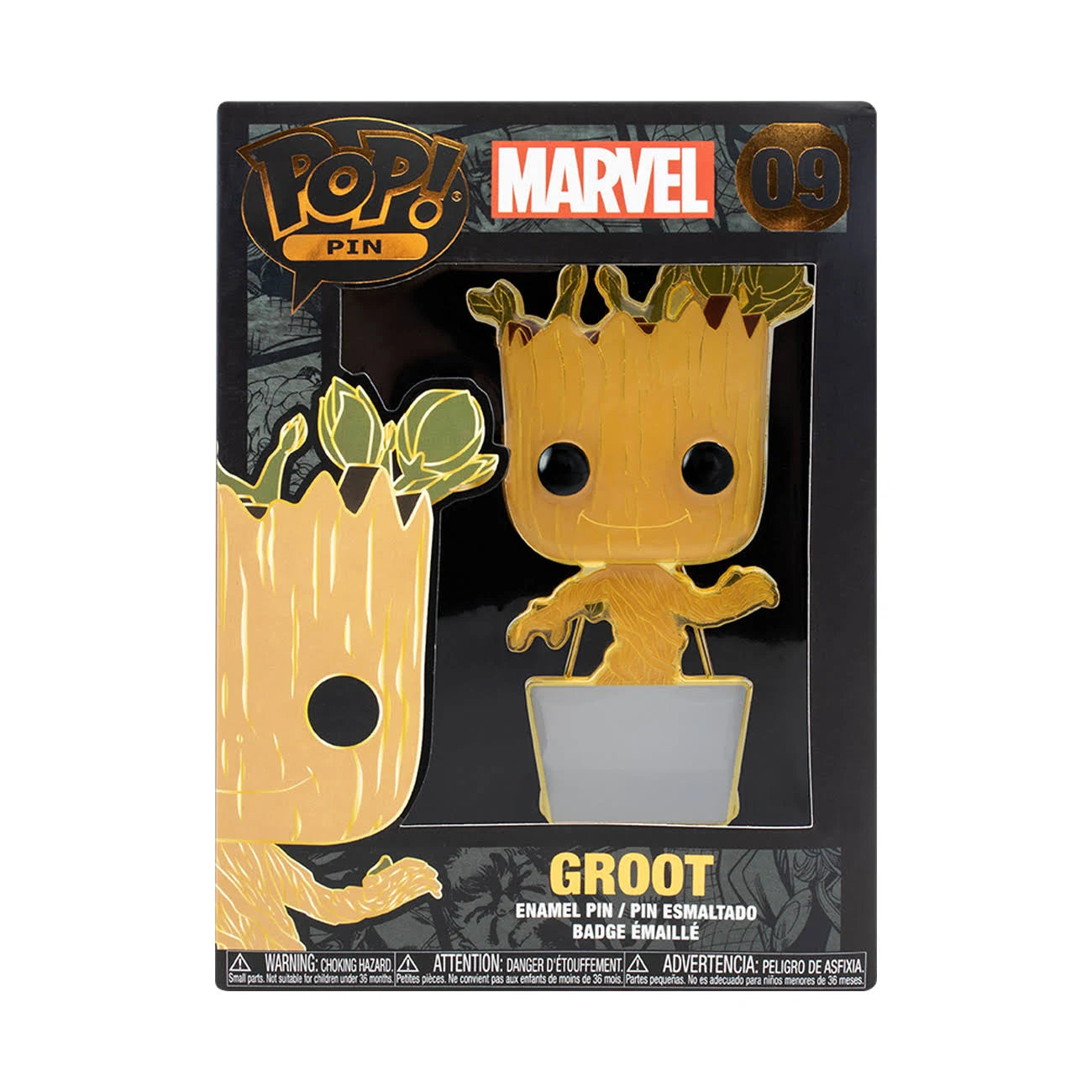 Loungefly Funko Pop! Pin Marvel Guardians of the Galaxy Groot