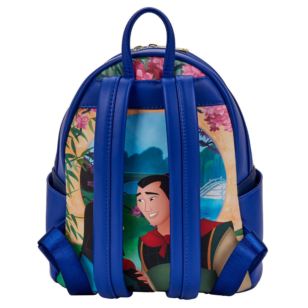 Loungefly Disney Mulan Castle Series Light Up Mini Backpack