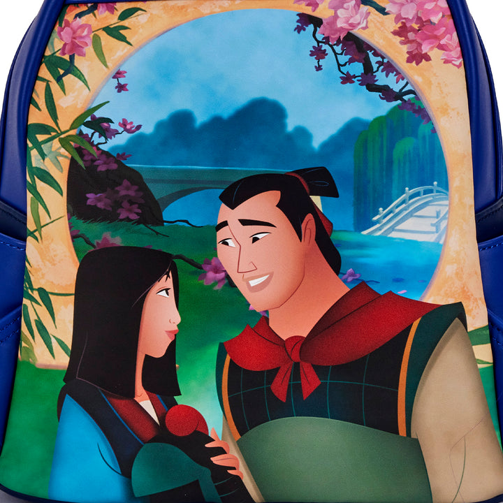 Loungefly Disney Mulan Castle Series Light Up Mini Backpack