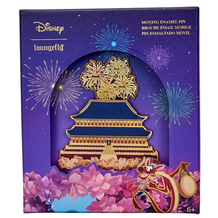 Loungefly Disney Mulan Castle 3" Collector Box Pin