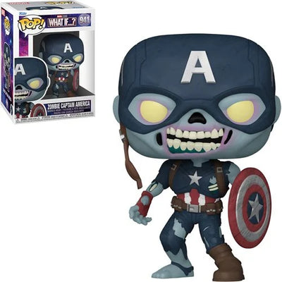 Funko Marvel Studios What If? Zombie Captain America Pop! Vinyl Figure